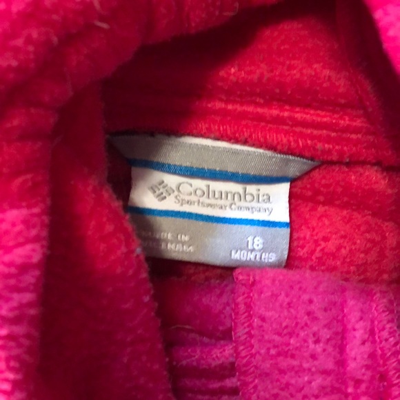 SOLD::: 18 month Columbia Jacket - Picture 2 of 2